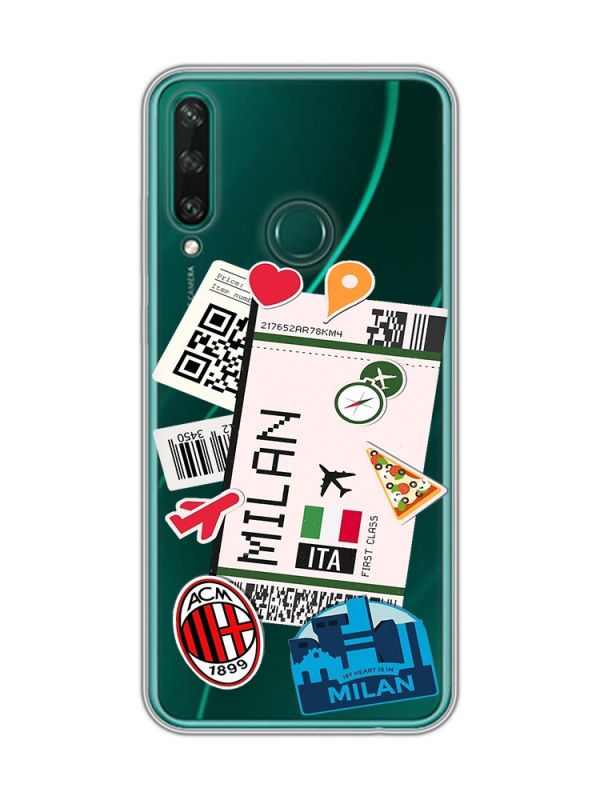 Прозорий чохол на Huawei Y6p :: Подорожі. Італія (принт 325)