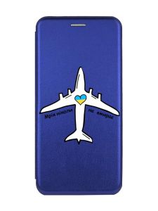 Чохол-книжка з малюнком для Samsung Galaxy А10ѕ / A107 Синій :: Мрія ніколи не помирає (принт 1)