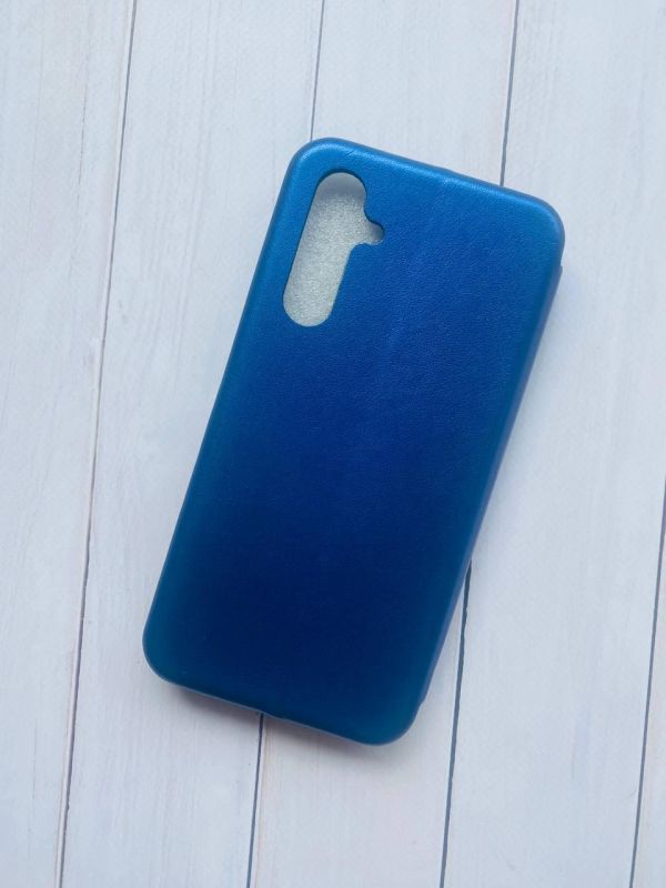 Чохол-книжка з малюнком для Samsung Galaxy A54 5G (A546) Синій :: Дівчина-пілот (патріотичний принт 6)