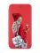 Чохол-книжка з малюнком для Samsung Galaxy M32/ M22/ A22 4G Червоний :: Дівчина з рюкзаком (принт 9)