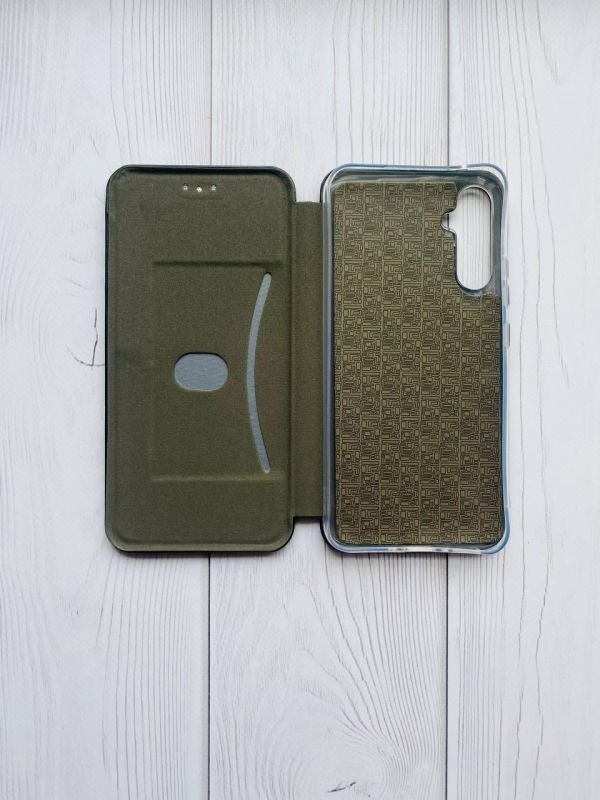 Чохол-книжка з малюнком для Samsung Galaxy A34 5G/A346 Чорний :: Мама і донька (принт 56)