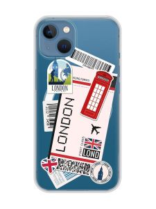 Магнітний чохол на iPhone 13 (6.1) із підтримкою MagSafe :: Подорожі. Лондон (принт 326)