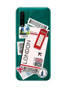 Прозорий чохол на Xiaomi Redmi 9T  :: Подорожі. Лондон (принт 326)