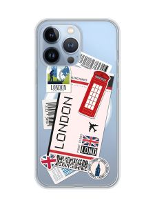 Магнітний чохол на iPhone 13 Pro (6.1) із підтримкою MagSafe :: Подорожі. Лондон (принт 326)
