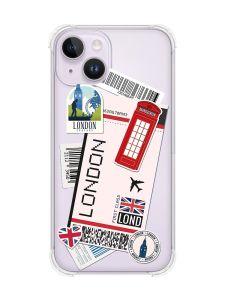 Чохол із потовщеними кутами на iPhone 14 :: Подорожі. Лондон (принт 326)