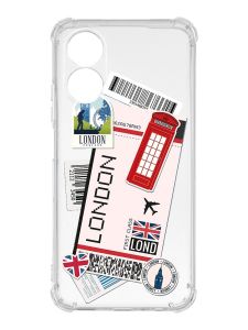 Чохол із потовщеними кутами на Oppo A17 :: Подорожі. Лондон (принт 326)