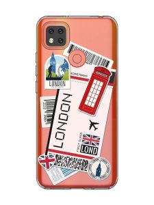Прозорий чохол для Xiaomi Redmi 9C/10A :: Подорожі. Лондон (принт 326)