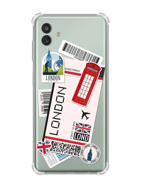 Чохол з потовщеними кутами на Samsung Galaxy M13 5G :: Подорожі. Лондон (принт 326)