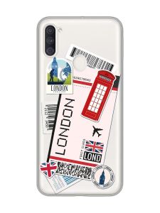 Прозорий чохол на Samsung Galaxy A11 :: Подорожі. Лондон (принт 326)