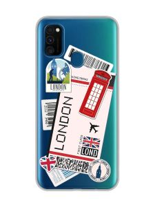 Прозорий чохол на Samsung Galaxy M30s/М21  :: Подорожі. Лондон (принт 326)