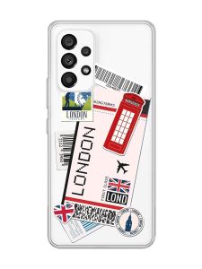 Прозорий чохол на Samsung Galaxy A53  :: Подорожі. Лондон (принт 326)