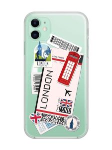 Магнітний чохол на iPhone 11 із підтримкою MagSafe :: Подорожі. Лондон (принт 326)