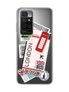 Прозорий чохол для Xiaomi Redmi 10 :: Подорожі. Лондон (принт 326)