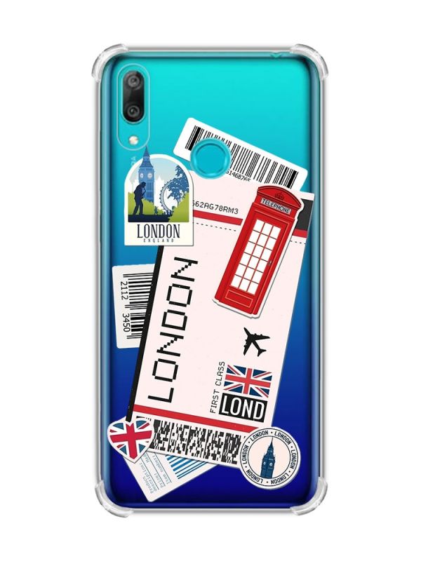 Чохол з потовщеними кутами Huawei Y7 2019/Y7 prime 2019 :: Подорожі. Лондон (принт 326)