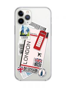 Магнітний чохол на iPhone 11 Pro Max із підтримкою MagSafe :: Подорожі. Лондон (принт 326)