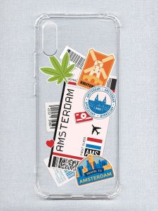 Чохол з потовщеними кутами на Xiaomi Redmi 9A :: Подорожі. Амстердам (принт 327)