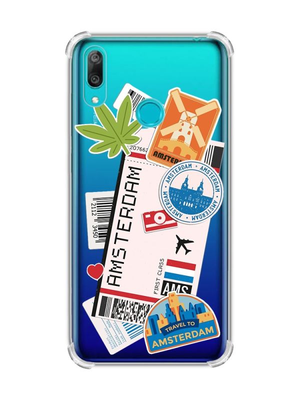 Чохол з потовщеними кутами Huawei Y7 2019/Y7 prime 2019 :: Подорожі. Амстердам (принт 327)