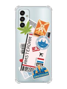 Чохол із потовщеними кутами на Samsung Galaxy M13 4G :: Подорожі. Амстердам (принт 327)