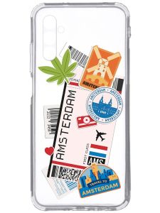Прозорий чохол на Samsung Galaxy A34 5G/A346 :: Подорожі. Амстердам (принт 327)