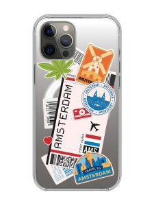 Магнітний чохол на iPhone 12 Pro Max із підтримкою MagSafe :: Подорожі. Амстердам (принт 327)