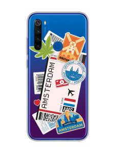 Прозорий чохол на Xiaomi Redmi Note 8T :: Подорожі. Амстердам (принт 327)