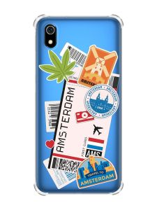 Чохол з потовщеними кутами для Xiaomi Redmi 7A :: Подорожі. Амстердам (принт 327)