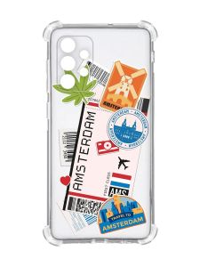 Чохол із потовщеними кутами на Oppo A72 5G :: Подорожі. Амстердам (принт 327)