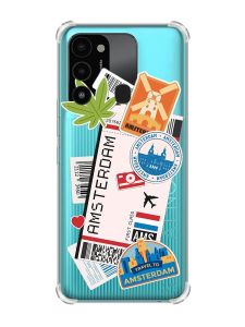 Чохол з потовщеними кутами на TECNO Spark Go 2022 :: Подорожі. Амстердам (принт 327)