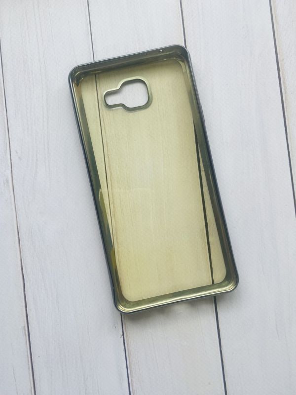 Силіконовий чохол з обідком для Samsung A7(2016) A710 Синій