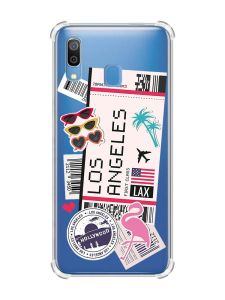 Чохол з потовщеними кутами на Samsung Galaxy A30 (2019) / A20 (2019) :: Подорожі. Лос-Анджелес (принт 328)