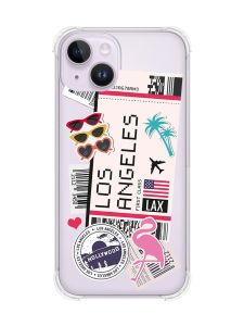 Чохол із потовщеними кутами на iPhone 14 :: Подорожі. Лос-Анджелес (принт 328)