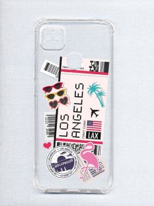 Чохол з потовщеними кутами на Xiaomi Redmi 9C/10A :: Подорожі. Лос-Анджелес (принт 328)