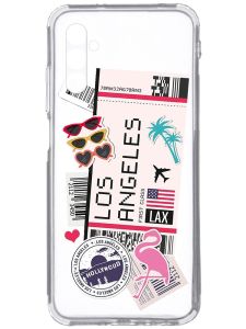 Прозорий чохол на Samsung Galaxy A34 5G/A346 :: Подорожі. Лос-Анджелес (принт 328)
