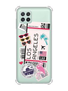 Чохол з потовщеними кутами на Samsung Galaxy A22 4G/M32/M22 :: Подорожі. Лос-Анджелес (принт 328)