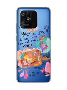 Прозорий чохол на Xiaomi Redmi 10C :: Настрій подорожувати (принт 329)