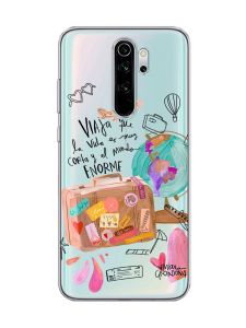 Прозорий чохол на Xiaomi Redmi Note 8 Pro :: Настрій подорожувати (принт 329)