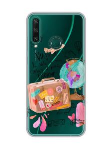 Прозорий чохол на Huawei Y6p :: Настрій подорожувати (принт 329)