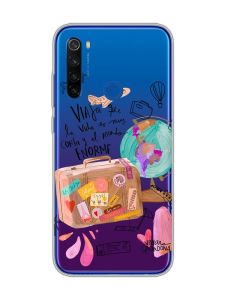 Прозорий чохол на Xiaomi Redmi Note 8T :: Настрій подорожувати (принт 329)