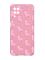 Матовий рожевий чохол на Samsung Galaxy A12 :: Лами рожеві (принт 101)