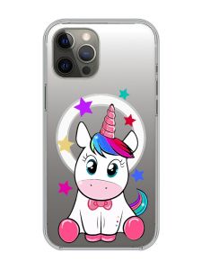 Магнітний чохол на iPhone 12 Pro Max із підтримкою MagSafe :: Єдиноріг (принт 102)