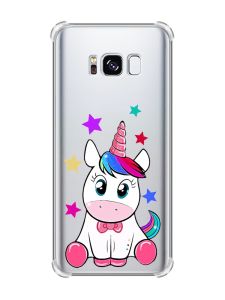 Чохол з потовщеними кутами на Samsung Galaxy S8 :: Єдиноріг (принт 102)