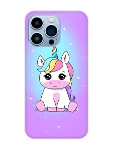 Магнітний чохол на iPhone 13 Pro Max із підтримкою MagSafe :: Єдиноріг (принт 103)