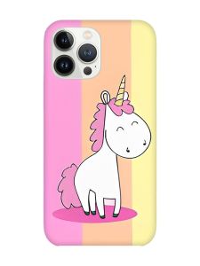 Магнітний чохол на iPhone 14 Pro із підтримкою MagSafe :: Єдиноріг (принт 104)