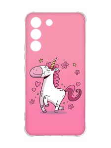 Чохол із потовщеними кутами на Samsung Galaxy S22 :: Єдиноріг (принт 105)