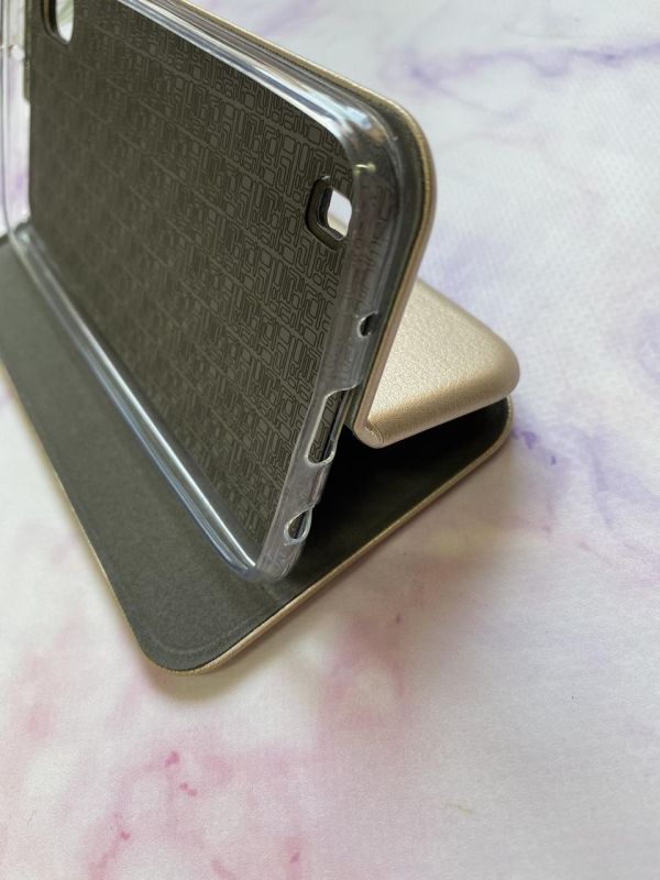 Чохол-книжка з малюнком для Samsung Galaxy A10 (2019)/A105 Золотий :: Подорожі. Італія (принт 325)