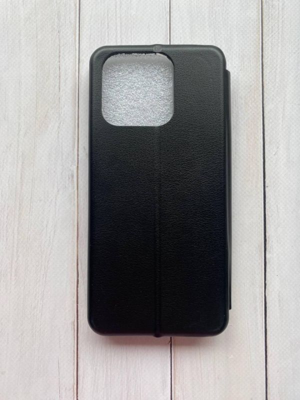 Чохол-книжка з малюнком для Xiaomi Redmi 12C Чорний :: Подорожі. Лондон (принт 326)