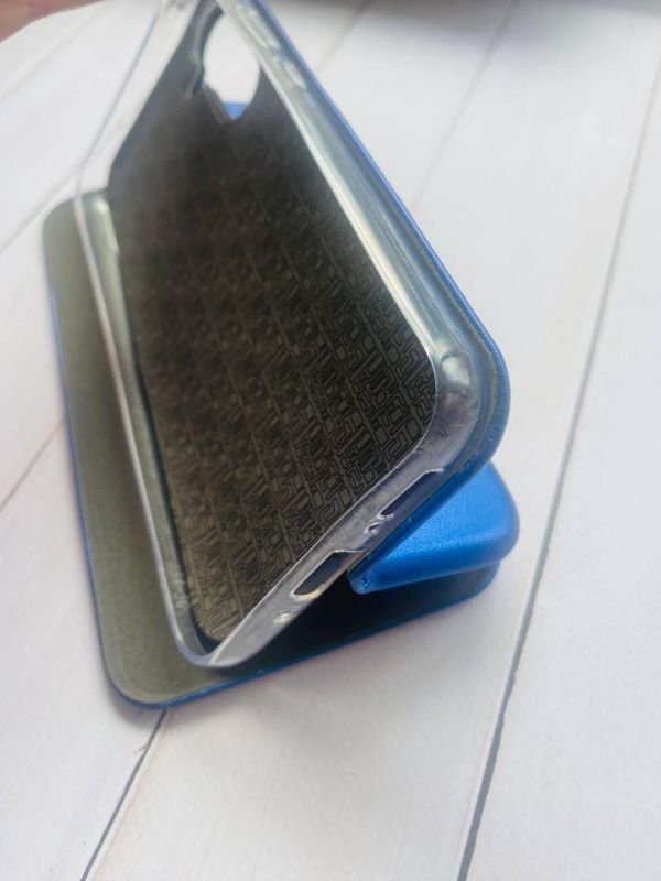 Чохол-книжка з малюнком для Samsung Galaxy A54 5G (A546) Синій :: Подорожі. Амстердам (принт 327)