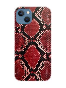 Захисна плівка Шкіра пітона (червона) на задню панель для iPhone 13