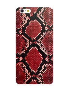 Захисна плівка Шкіра пітона (червона) на задню панель для iPhone 6s Plus