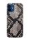 Захисна плівка Шкіра пітона (сіра) на задню панель для iPhone 12 mini